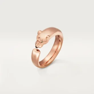 Panthere De Cartier-ring – Rosagull, tsavoritt-granater, onyx – Cartier Panthere De Cartier-ring – Rosagull, tsavoritt-granater, onyx – Cartier