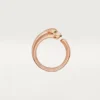 Panthere De Cartier-ring – Rosagull, tsavoritt-granater, onyx – Cartier