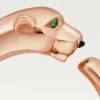 Panthere De Cartier-ring – Rosagull, tsavoritt-granater, onyx – Cartier