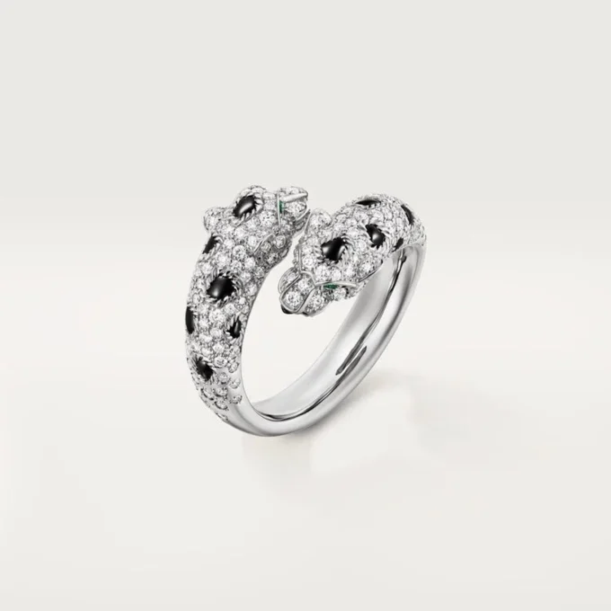 Panthere De Cartier-ring, semi-paved