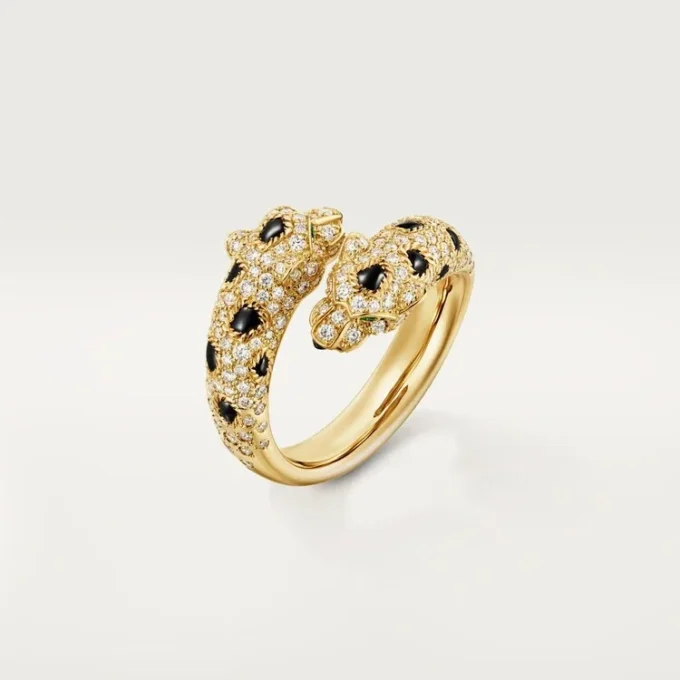 Panthere De Cartier-ring, semi-paved