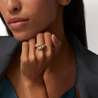 Panthere De Cartier-ring, semi-paved