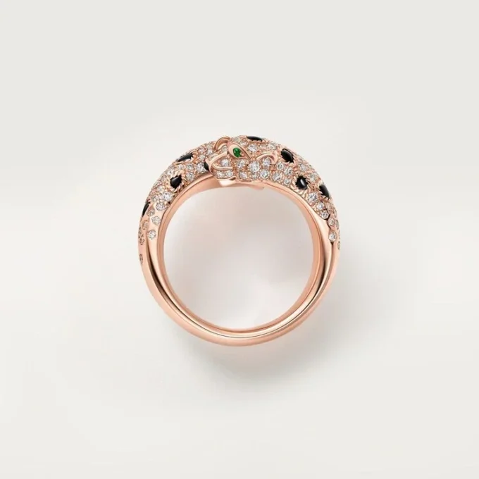 Panthere De Cartier-ring, semi-paved