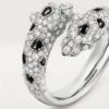 Panthere De Cartier-ring, semi-paved