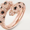 Panthere De Cartier-ring, semi-paved