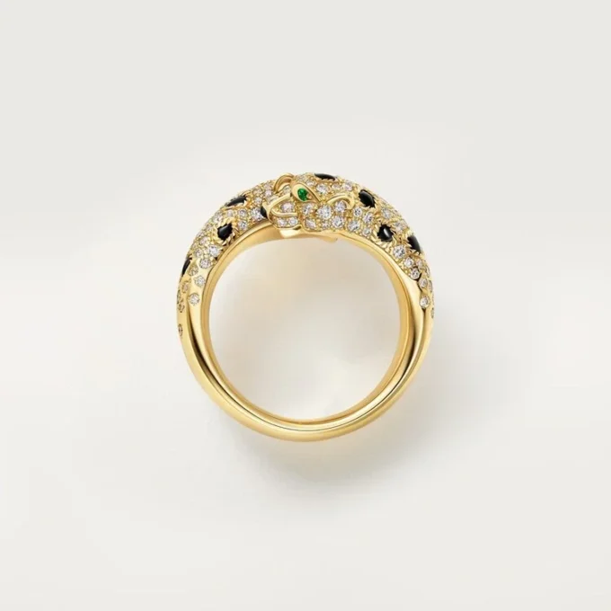 Panthere De Cartier-ring, semi-paved