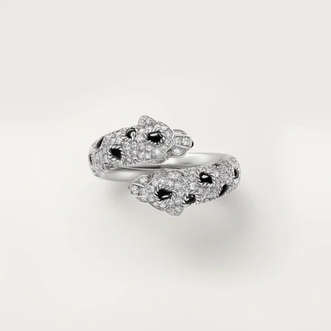 Panthere De Cartier-ring, semi-paved