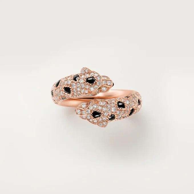 Panthere De Cartier-ring, semi-paved