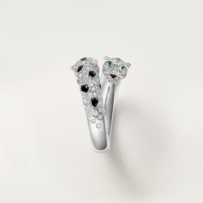 Panthere De Cartier-ring, semi-paved