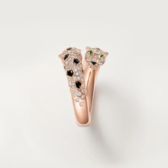 Panthere De Cartier-ring, semi-paved