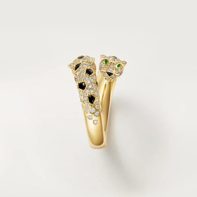 Panthere De Cartier-ring, semi-paved