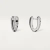 Panthere Diamond små hoop-øreringer, hvitt gull | Cartier Us