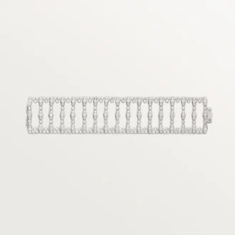 Pluie De Cartier-armbånd – hvitt gull, diamanter – Cartier