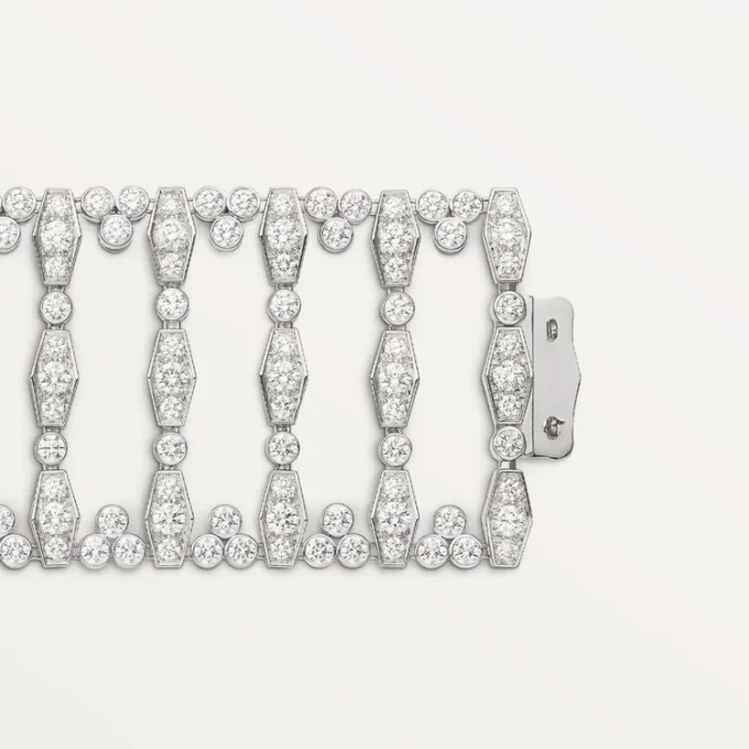 Pluie De Cartier-armbånd – hvitt gull, diamanter – Cartier