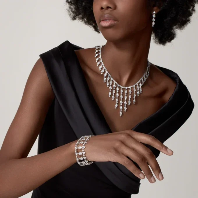 Pluie De Cartier-armbånd, diamanter