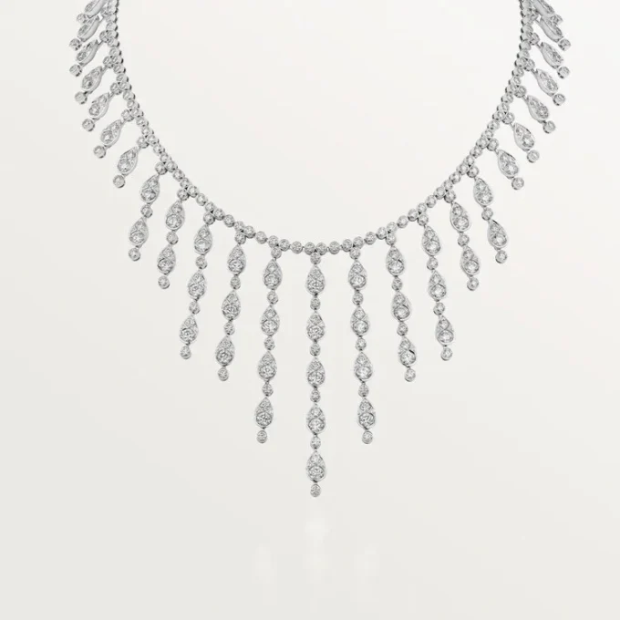 Pluie De Cartier-halskjede, diamanter