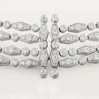 Pluie De Cartier-halskjede, diamanter