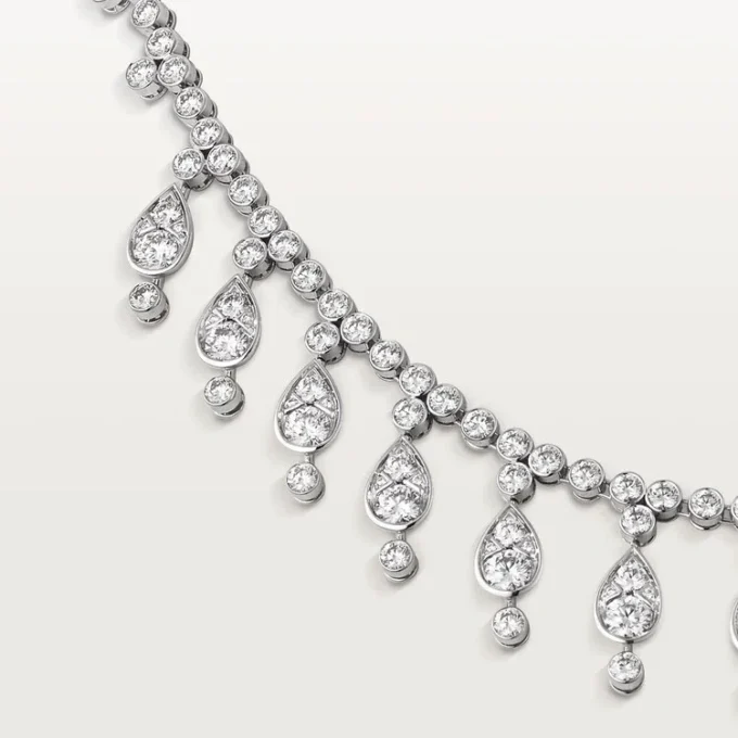 Pluie De Cartier-halskjede, diamanter