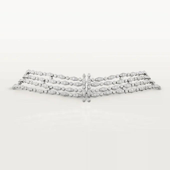 Pluie De Cartier-halskjede, diamanter