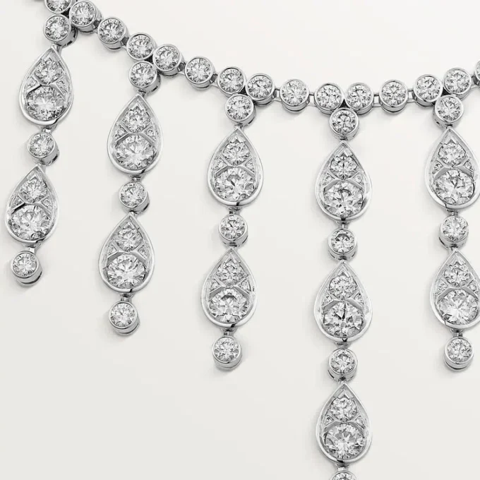 Pluie De Cartier-halskjede, diamanter