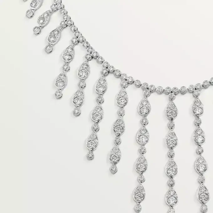 Pluie De Cartier-halskjede, diamanter