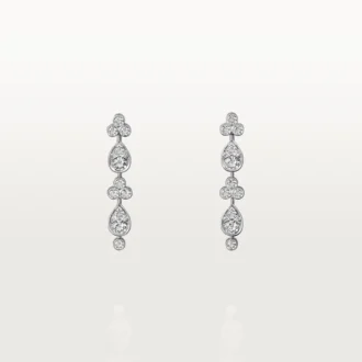 Pluie De Cartier-øreringer – hvitt gull, diamanter – Cartier