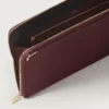 Portfolio, Must De Cartier – burgunder kalveskinn, gullfinish – Cartier