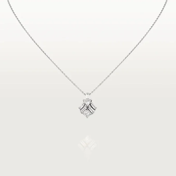 Reflection De Cartier-halskjede – hvitt gull, diamanter – Cartier