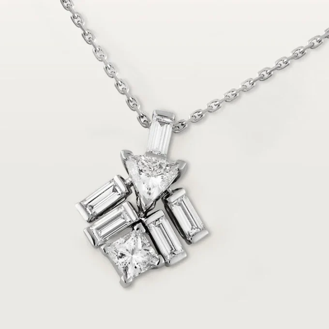 Reflection De Cartier-halskjede – hvitt gull, diamanter – Cartier