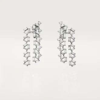 Reflection De Cartier Øredobber – Hvitt gull, diamanter – Cartier