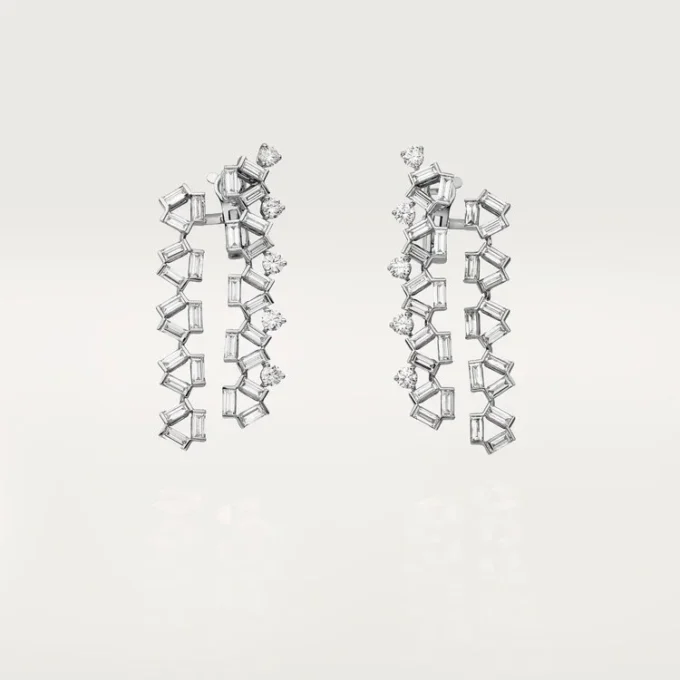 Reflection De Cartier Øredobber – Hvitt gull, diamanter – Cartier