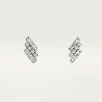 Reflection De Cartier Øredobber – Hvitt gull, diamanter – Cartier