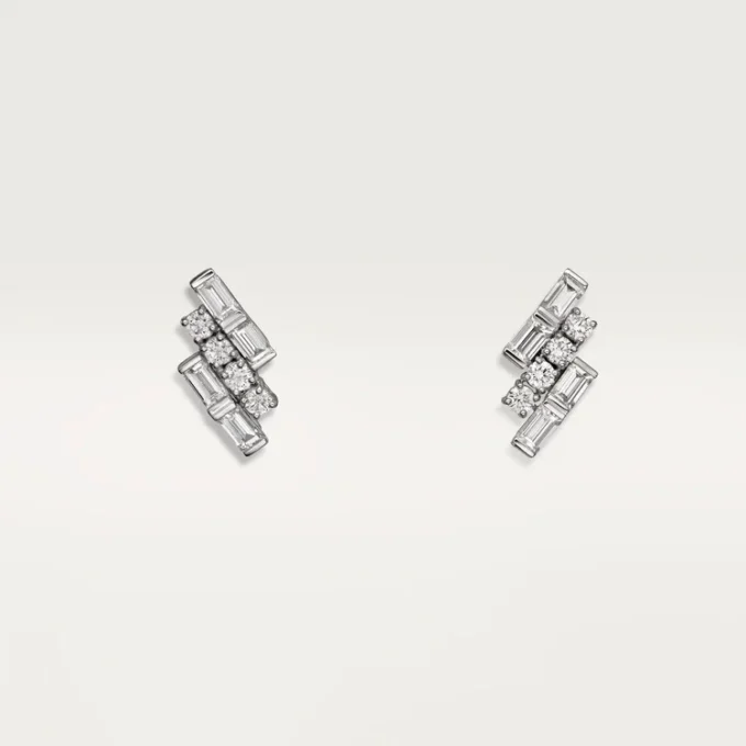 Reflection De Cartier Øredobber – Hvitt gull, diamanter – Cartier