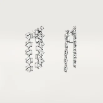 Reflection De Cartier Øredobber – Hvitt gull, diamanter – Cartier