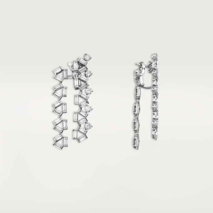 Reflection De Cartier Øredobber – Hvitt gull, diamanter – Cartier