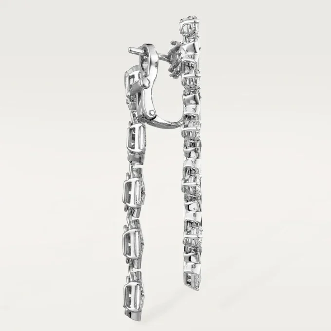 Reflection De Cartier Øredobber – Hvitt gull, diamanter – Cartier