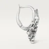 Reflection De Cartier Øredobber – Hvitt gull, diamanter – Cartier