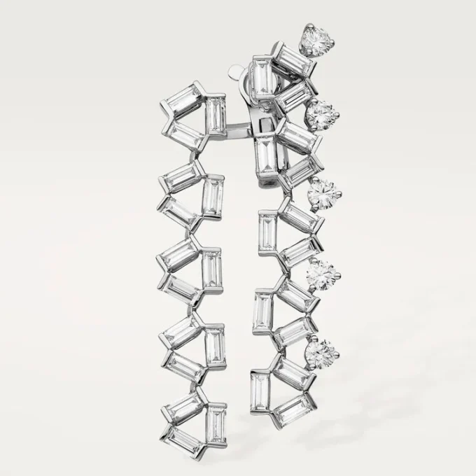 Reflection De Cartier Øredobber – Hvitt gull, diamanter – Cartier