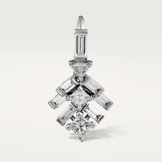 Reflection De Cartier Øredobber – Hvitt gull, diamanter – Cartier