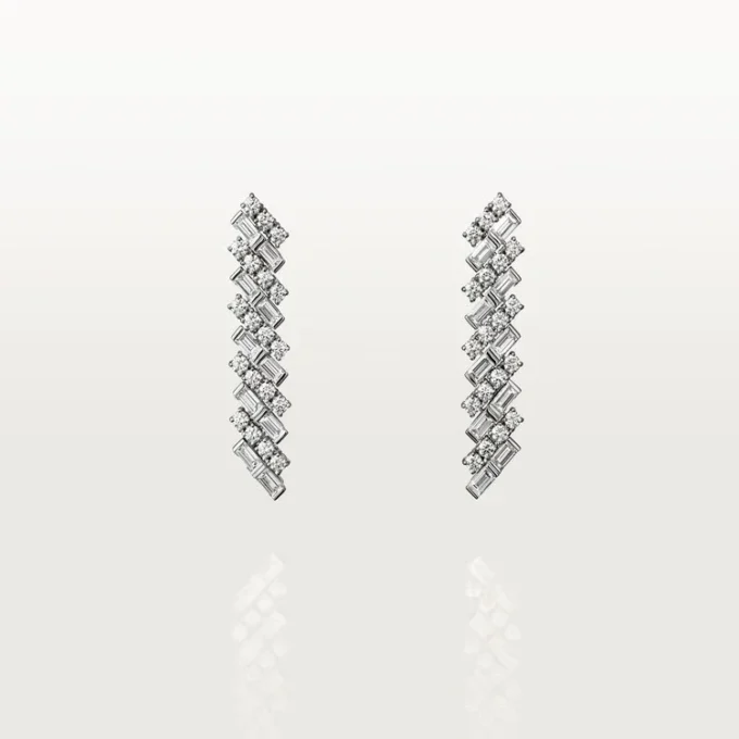 Reflection De Cartier-øreringer, diamanter