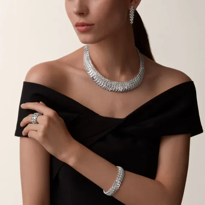 Reflection De Cartier-øreringer, diamanter