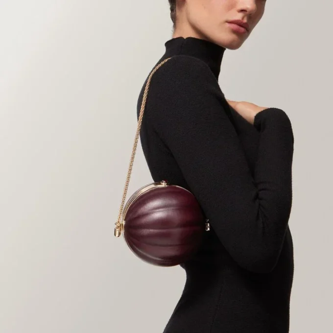 Rund veske med gadroon-motiv, Cartier Soir