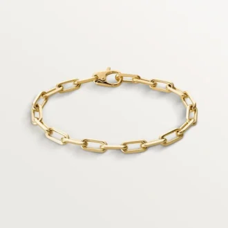 Santos De Cartier-armbånd, kjede, medium modell Santos De Cartier-armbånd, kjede, medium modell