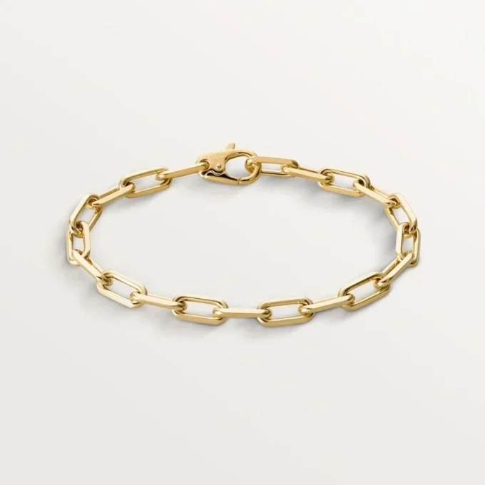 Santos De Cartier-armbånd, kjede, medium modell