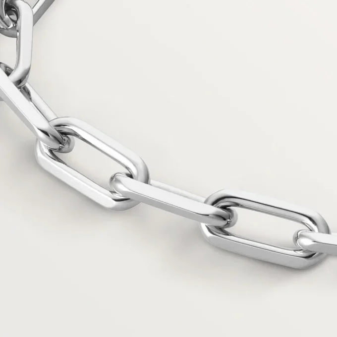 Santos De Cartier-armbånd, kjede, medium modell