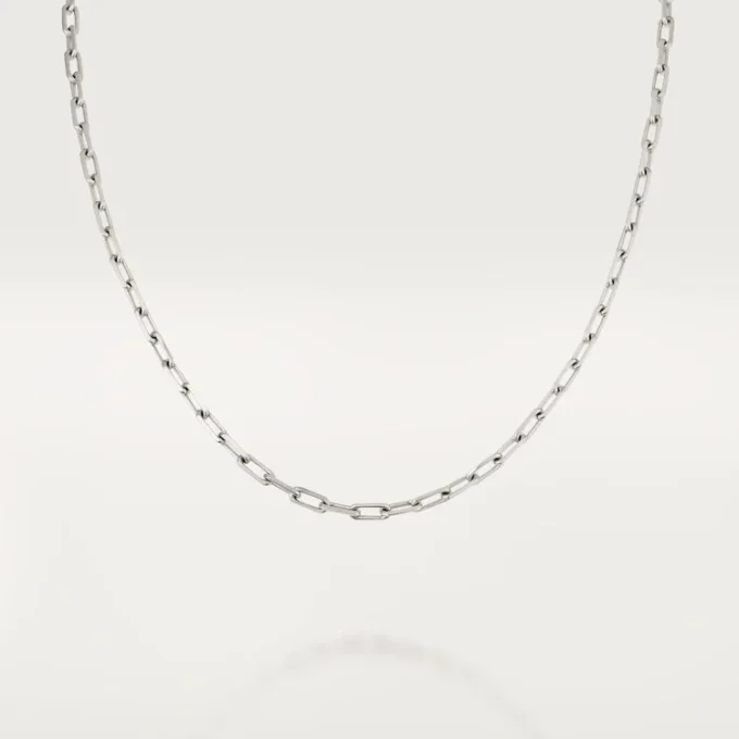 Santos De Cartier halskjede – hvitt gull – Cartier