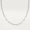 Santos De Cartier halskjede – hvitt gull – Cartier