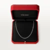 Santos De Cartier halskjede – hvitt gull – Cartier
