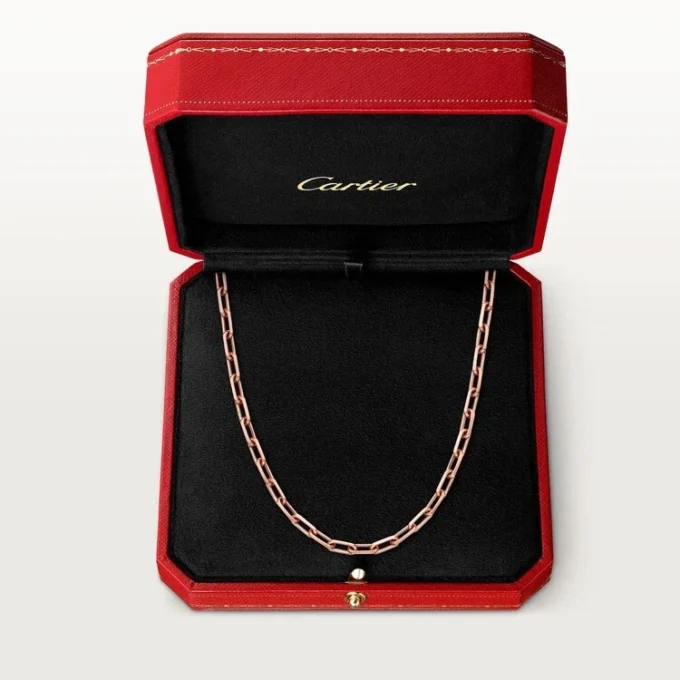 Santos De Cartier halskjede, kjede, medium modell