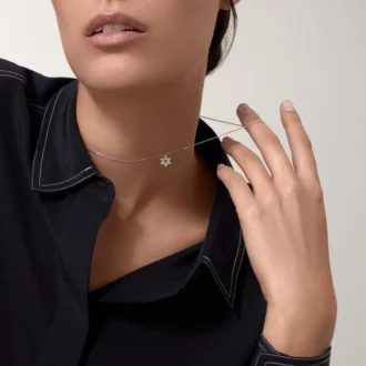 Symbol-halskjede – hvitt gull, diamanter – Cartier Symbol-halskjede – hvitt gull, diamanter – Cartier